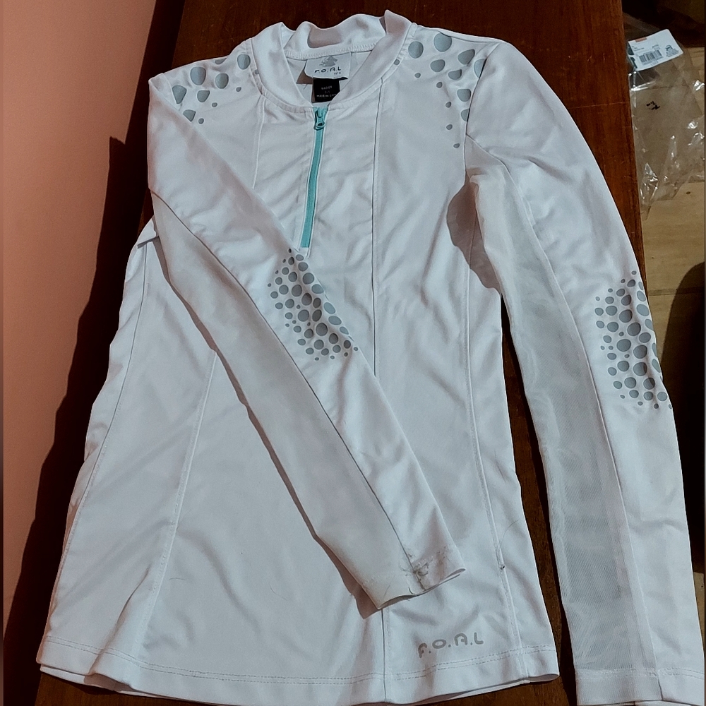 Long sleeve equestrian show shirt